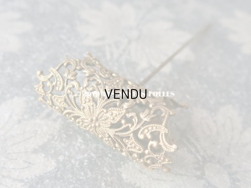 画像5: 1900年代 アンティーク ハットピン エパングル