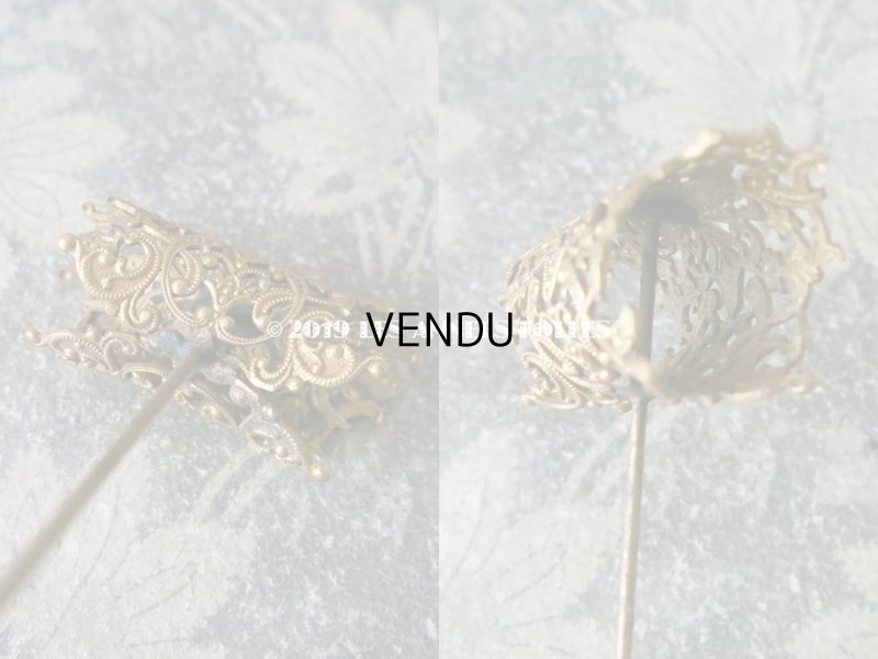 画像6: 1900年代 アンティーク ハットピン エパングル