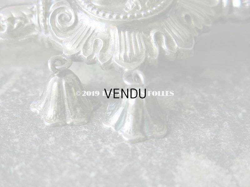 画像11: 19世紀 ナポレオン3世時代 アンティーク ラトル 天使 シルバー製