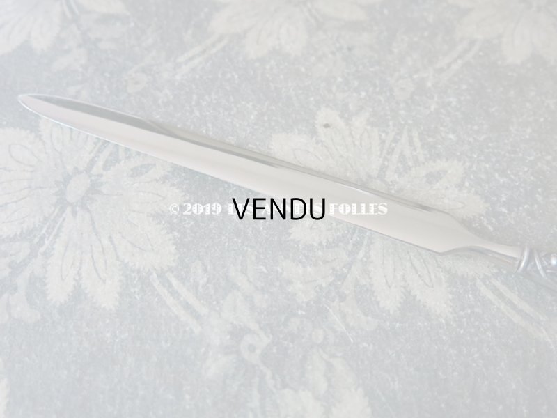 画像12: アンティーク レタリングセット 鈴蘭 ペン軸 & レターオープナー & ペンシルケース - AU BON MARCHE -