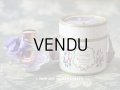 アンティーク 菫の小さなパフュームボックス＆ボトル ESSENCE VIOLETTE DE TOULOUSE - BERDOUES FRANCE -