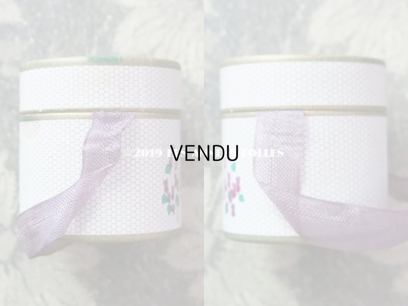 画像5: アンティーク 菫の小さなパフュームボックス&ボトル ESSENCE VIOLETTE DE TOULOUSE - BERDOUES FRANCE -