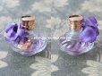 画像2: アンティーク 菫の小さなパフュームボックス＆ボトル ESSENCE VIOLETTE DE TOULOUSE - BERDOUES FRANCE - (2)