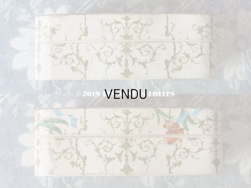 画像4: アンティーク パフュームボックス ESSENCE GIROFLEE - ROGER & GALLET PARIS -