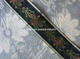 画像3: アンティーク  薔薇の花かご ジャガード織リボン 90cm (3)