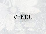 19世紀 アンティーク エナメル ボタン 薔薇 ハンドペイント 黒 10.5mm