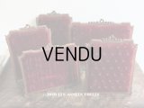 アンティーク リボンモチーフ付 ジュエリースタンド　ジュエリーショップのプレザントワール