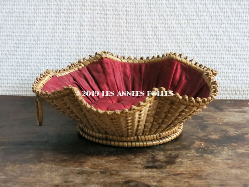 画像3: 19世紀 アンティーク 手芸用 パニエ