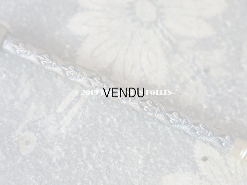 画像3: アンティーク 百合の紋章のペン軸