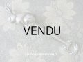 19世紀  アンティーク ラトル うさぎ シルバー製