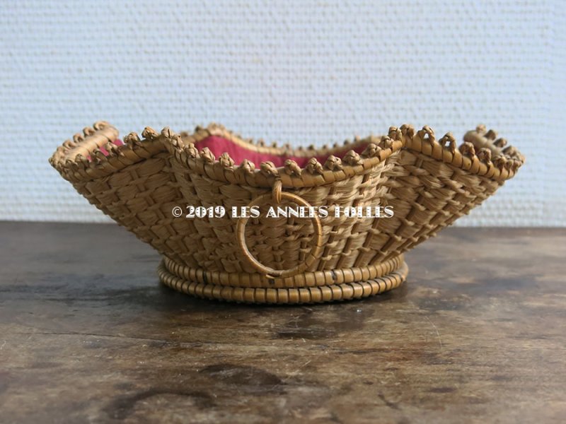 画像7: 19世紀 アンティーク 手芸用 パニエ