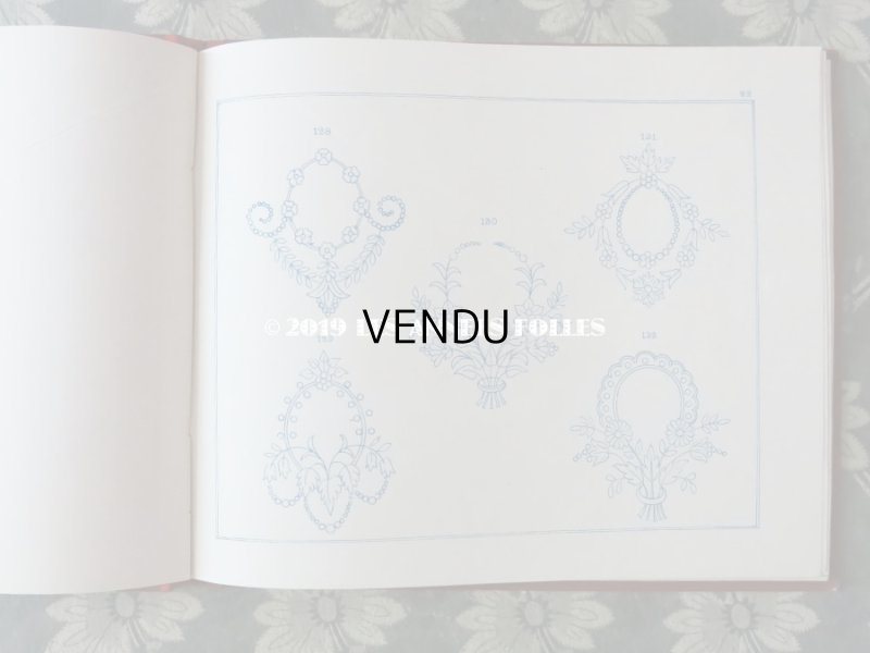 画像12: アンティーク アルファベットの刺繍図案帳 N 218 MANUEL DE DESSINS & CHIFFRES POUR BRODERIES - N.ALEXANDRE&CIE. MAURICE LAJEUNESSE SUCCR .-
