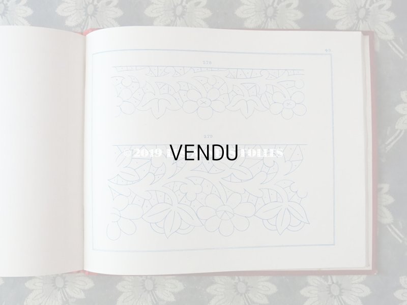 画像15: アンティーク アルファベットの刺繍図案帳 N 218 MANUEL DE DESSINS & CHIFFRES POUR BRODERIES - N.ALEXANDRE&CIE. MAURICE LAJEUNESSE SUCCR .-