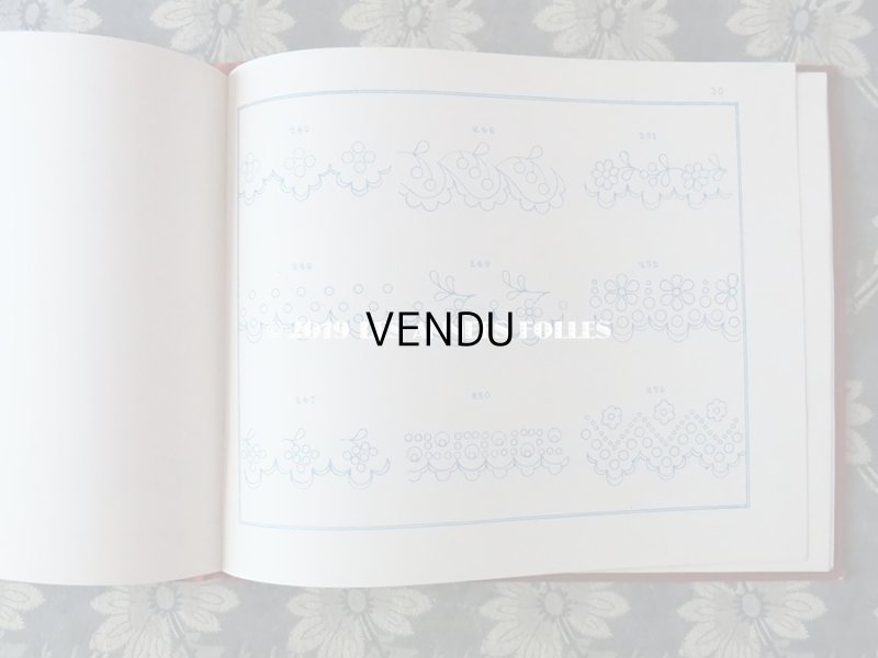 画像14: アンティーク アルファベットの刺繍図案帳 N 218 MANUEL DE DESSINS & CHIFFRES POUR BRODERIES - N.ALEXANDRE&CIE. MAURICE LAJEUNESSE SUCCR .-