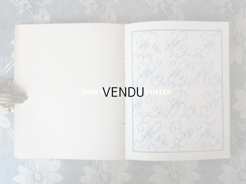 画像5: 19世紀末 アンティーク モノグラム刺繍の図案帳 MANUELE DE BRODERIES N 179 - N.ALEXANDRE&CIE -