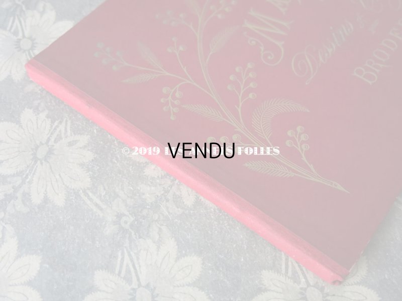 画像3: アンティーク アルファベットの刺繍図案帳 N 218 MANUEL DE DESSINS & CHIFFRES POUR BRODERIES - N.ALEXANDRE&CIE. MAURICE LAJEUNESSE SUCCR .-