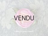 アンティーク ピンクの薔薇のロココモチーフ 