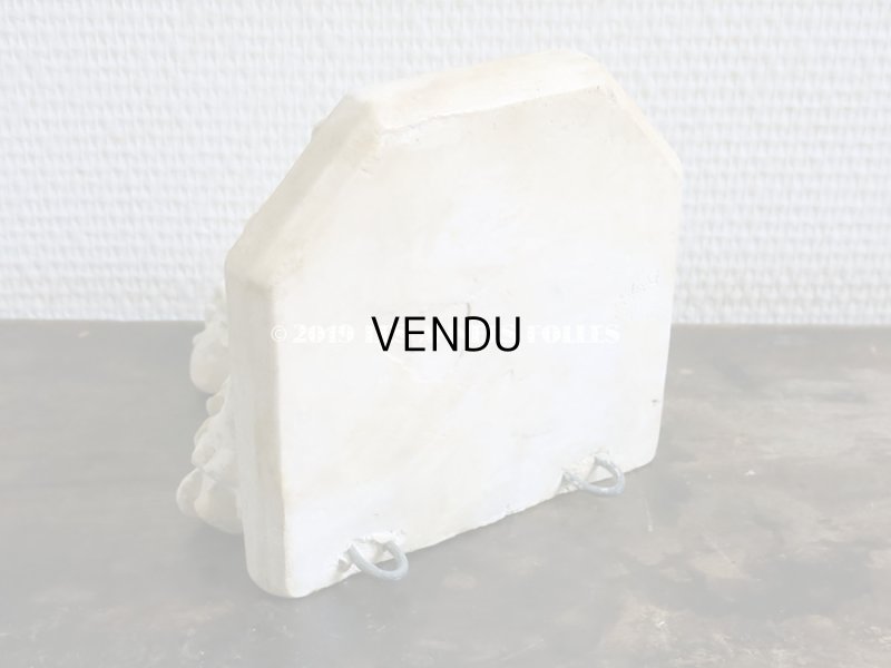 画像5: アンティーク 石膏のウォールシェルフ 天使