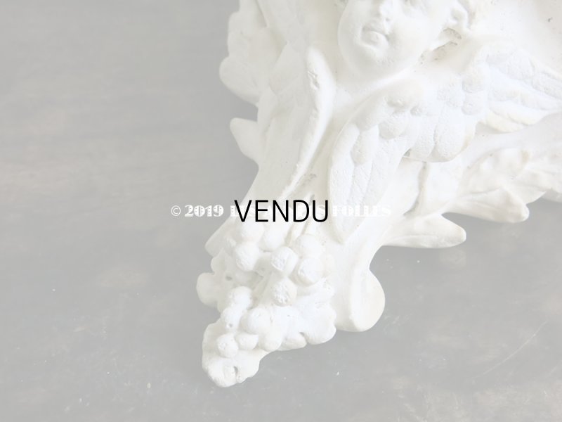 画像3: アンティーク 石膏のウォールシェルフ 天使