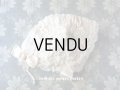 アンティーク ボネ パールピンクのリボンワーク & 水色の薔薇のロココモチーフ シルクオーガンジーのフリル