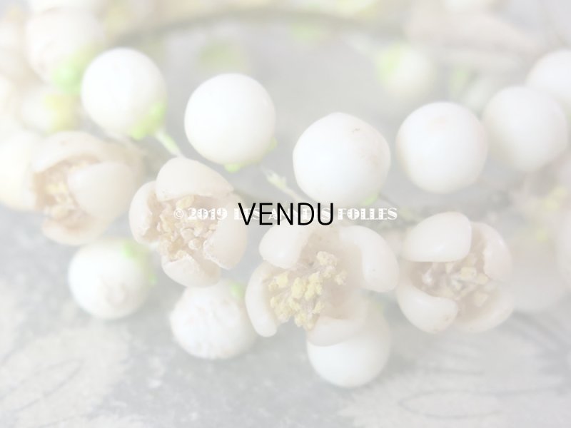 画像7: 1900年代 アンティーク ドール用 ワックスフラワーの小さなヘッドリース