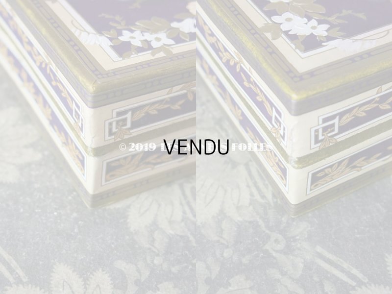 画像9: 未使用 アンティーク 薔薇のソープボックス 石鹸入り  SAVON EAU DE COLOGNE AMBREE - G.LEMOINE PARIS -