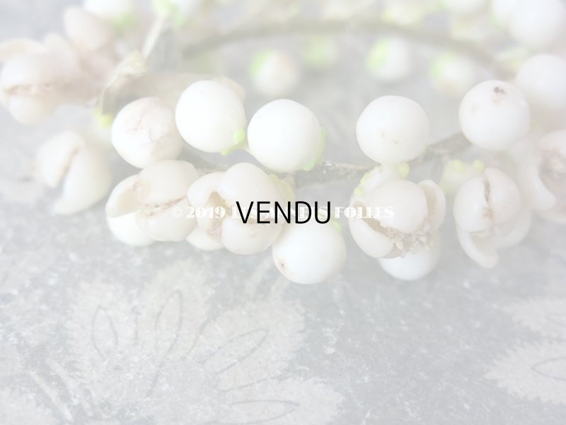 画像9: 1900年代 アンティーク ドール用 ワックスフラワーの小さなヘッドリース