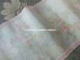 画像6: アンティーク シルク製 幅広リボン 薔薇のリースのほぐし織 9.6cm幅 175cm