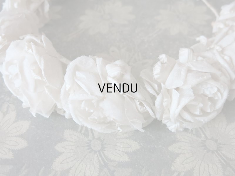 画像4: アンティーク 薔薇のヘッドリース ティアラ