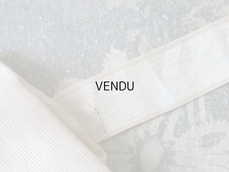 画像8: アンティーク  リボンが結ばれたオモニエール