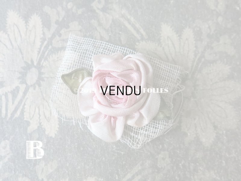 画像4: アンティーク ピンクパープルの薔薇のロココモチーフ 