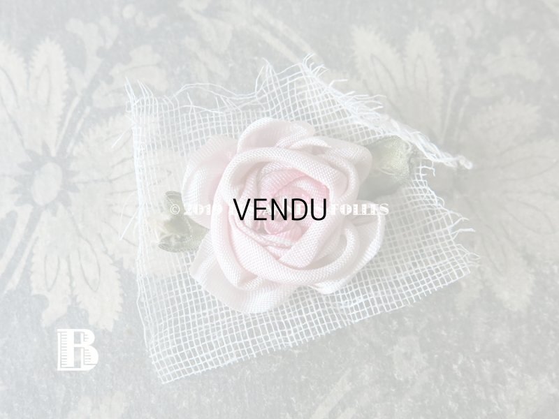 画像6: アンティーク ピンクパープルの薔薇のロココモチーフ 