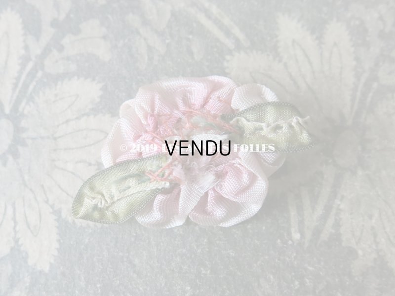 画像3: アンティーク ピンクパープルの薔薇のロココモチーフ 