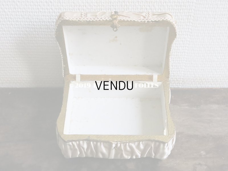 画像5: 19世紀 アンティーク ナポレオン3世時代 パウダーピンクのお菓子箱 木箱 ドラジェ & チョコレート 