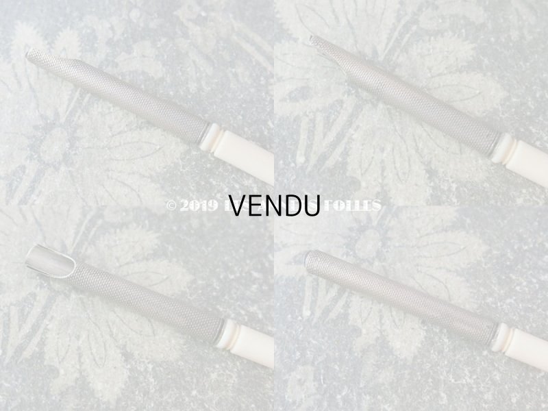 画像3: アンティーク 鈴蘭のペン軸 ボーン製