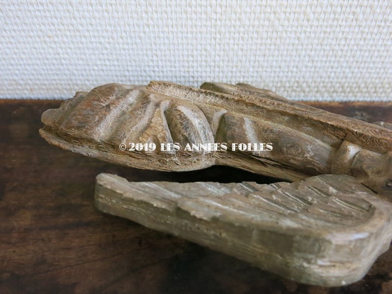 画像8: *蚤の市*アンティーク 木製 教会の天使のオーナメント