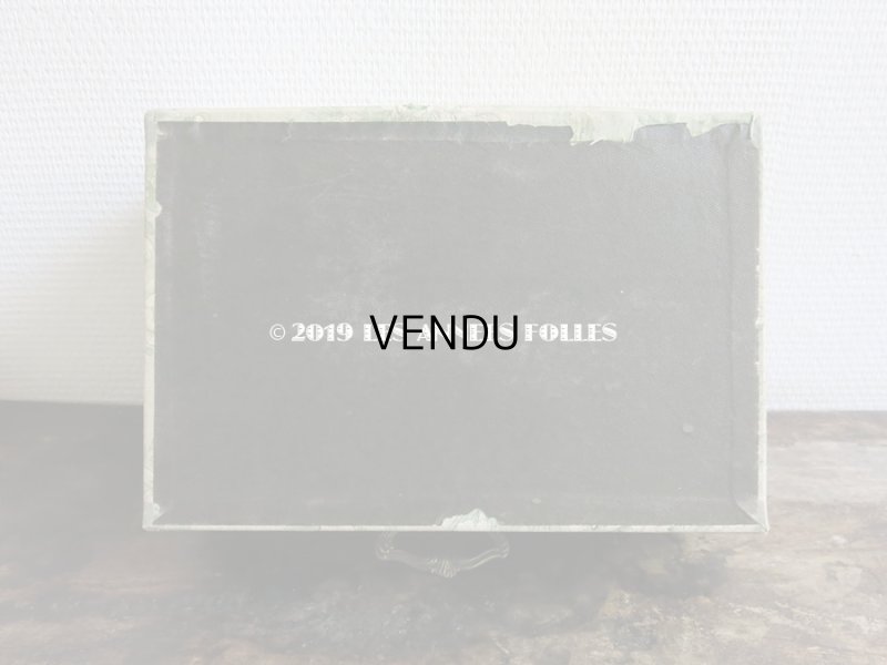 画像5: 1900年代 アンティーク  カルトナージュボックス　ハンカチ入れ チェストの引き出し　MOUCHOIR