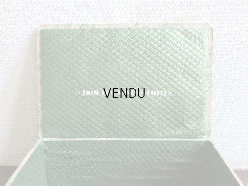 画像9: 1900年代 アンティーク  カルトナージュボックス　ハンカチ入れ チェストの引き出し　MOUCHOIR