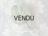 アンティーク  菫のリーフのセット 10ピース