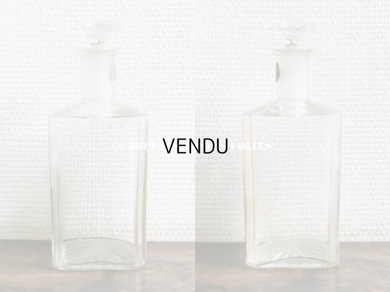 画像3: アンティーク 薔薇のガーランド＆ロカイユ装飾のパフュームボトル LA SUZERAINE EAU DE COLOGNE - AU PRINTEMPS PARIS -