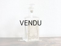 アンティーク 薔薇のガーランド＆ロカイユ装飾のパフュームボトル LA SUZERAINE EAU DE COLOGNE - AU PRINTEMPS PARIS -