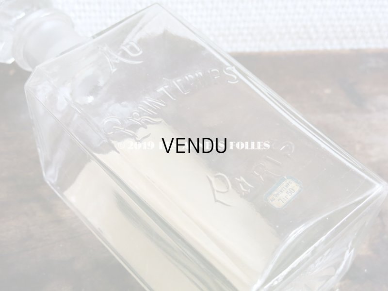 画像5: アンティーク 薔薇のガーランド＆ロカイユ装飾のパフュームボトル LA SUZERAINE EAU DE COLOGNE - AU PRINTEMPS PARIS -