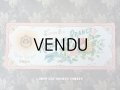 アンティーク 薔薇のソープラベル SAVON FIN AUX ROSES DE FRANCE - VICTOR VAISSIER PARIS - 