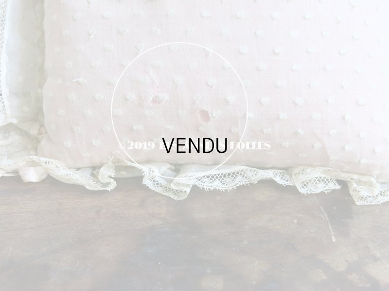 画像5: 1900年代 アンティーク ピンクのリボンが結ばれた ピンクッション