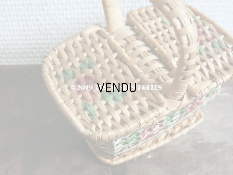 画像7: アンティーク ドール用 プチサイズ 薔薇のパニエ ローズパニエ