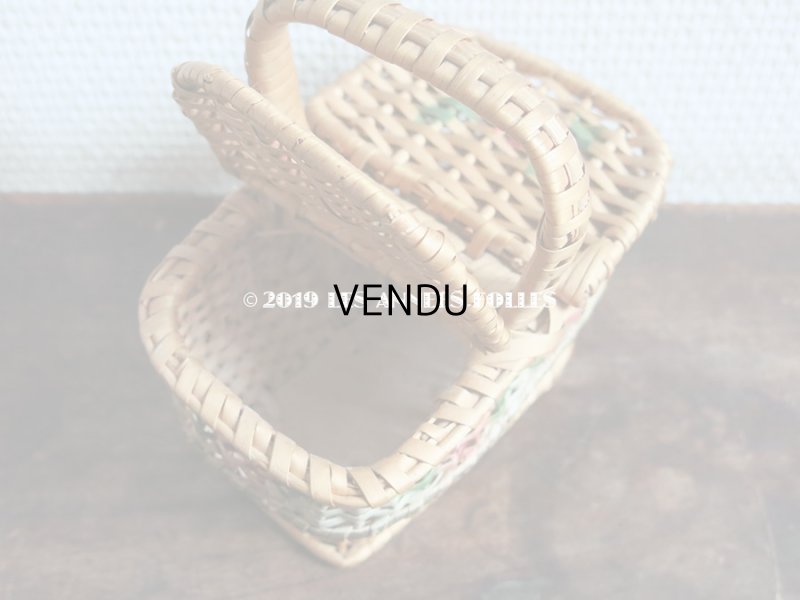 画像9: アンティーク ドール用 プチサイズ 薔薇のパニエ ローズパニエ