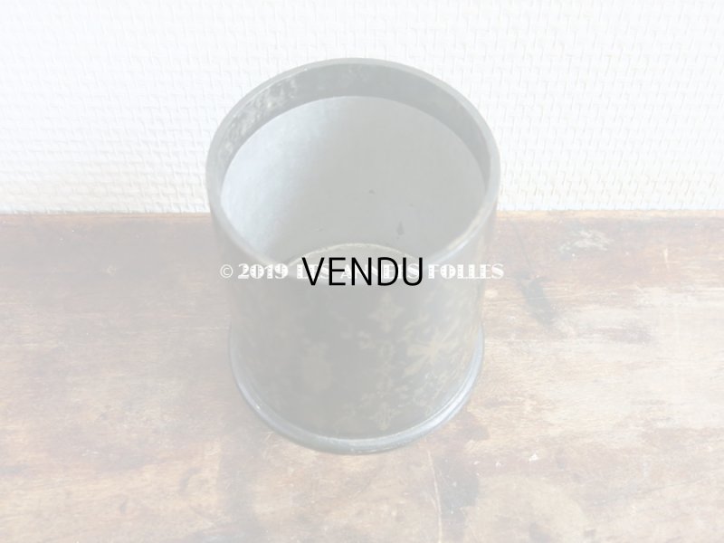 画像4: 19世紀 アンティーク ナポレオン3世 パピエマシェ 昆虫柄 ティーキャニスター　茶筒