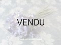 1900年代 アンティーク 菫のブーケの布花 コサージュ