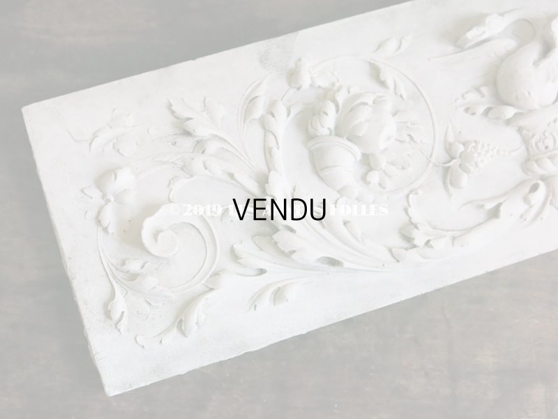 画像4: アンティーク 石膏のオーナメント 