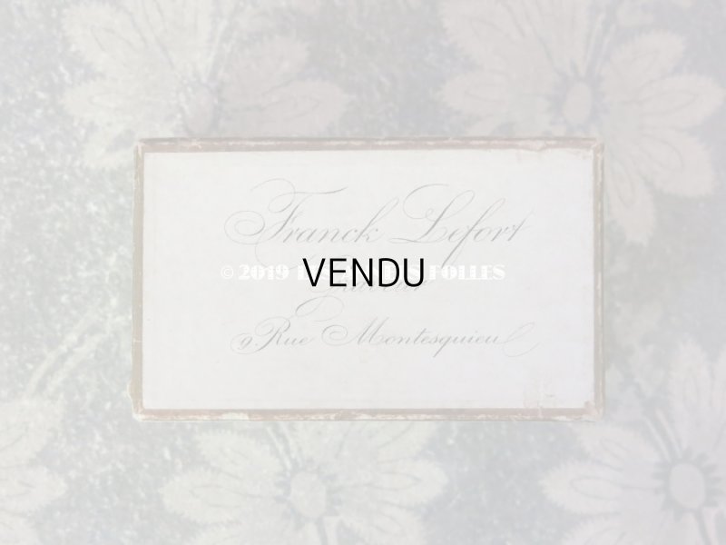 画像4: アンティーク 彫刻屋の小さな紙箱 